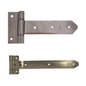 Stainless steel strap hinges